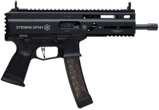 Global Ordnance STRIBOG SP9A3 9mm Luger Semi-Auto Pistol - Black - 8.0" - 30 Round - Threaded